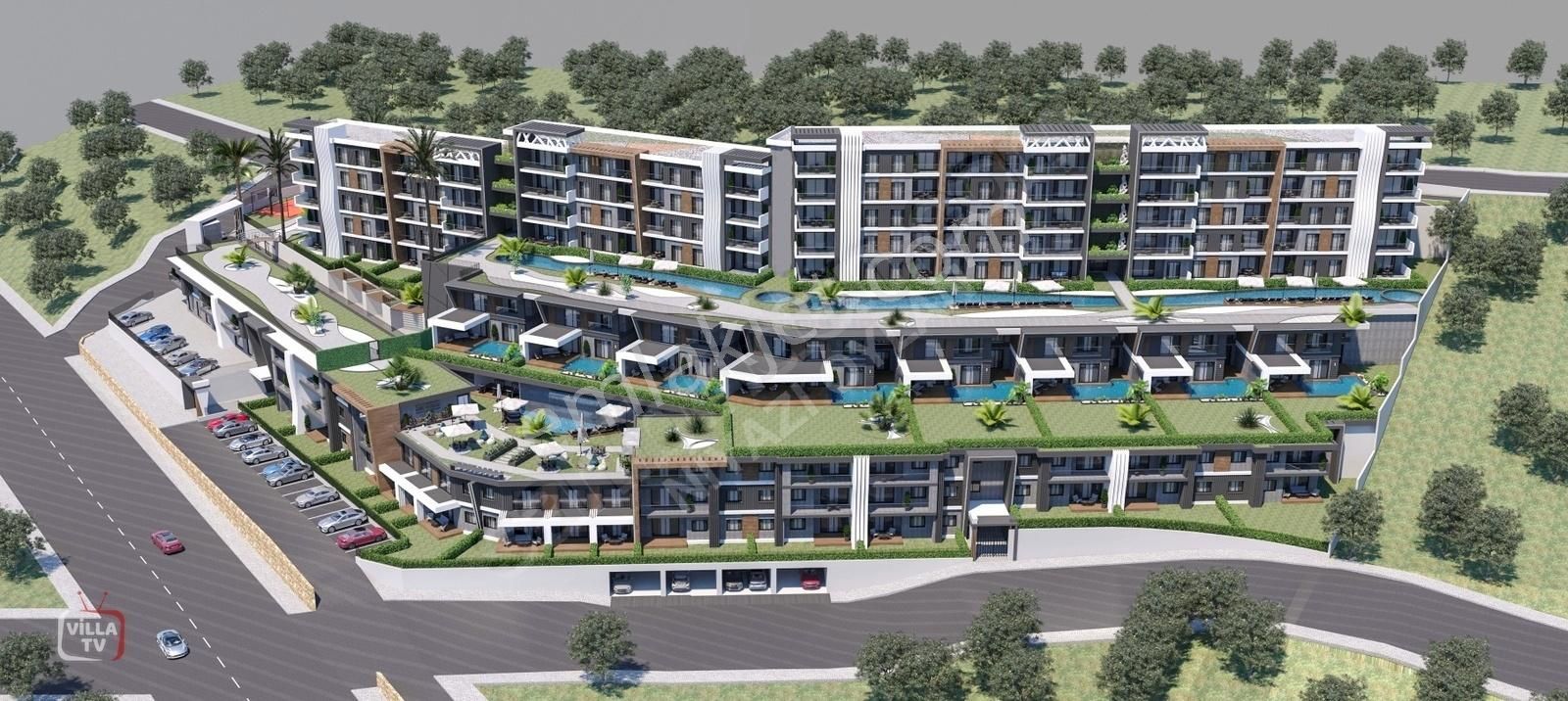 Kuşadası Merkezde Deniz Manzaralı 1+1 Loft Dubleks Satılık Daire - Görsel 9