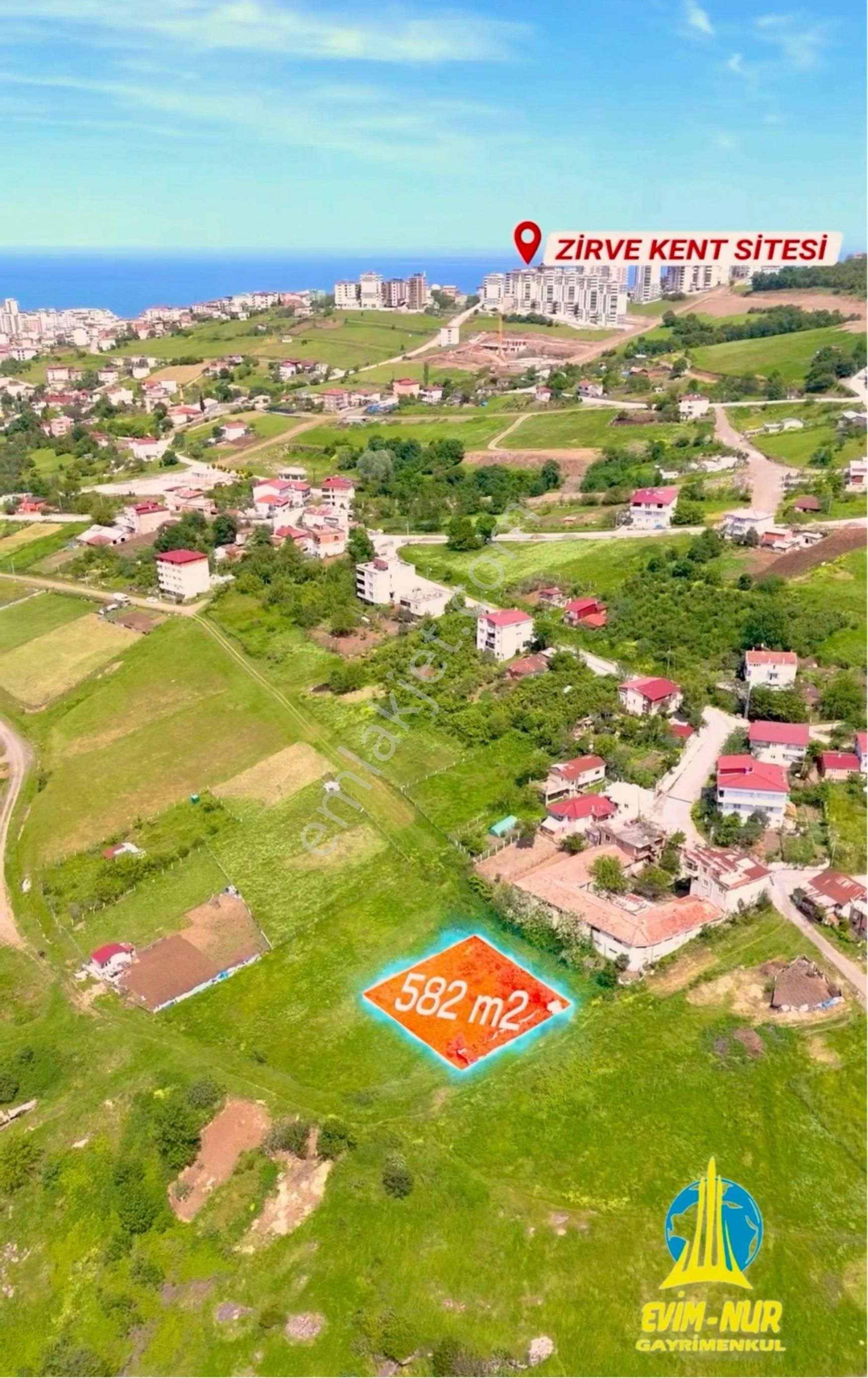 Evim-nur’dan Teknepınar Mh 582m2 6.kat İmarlı Fırsat Arsa