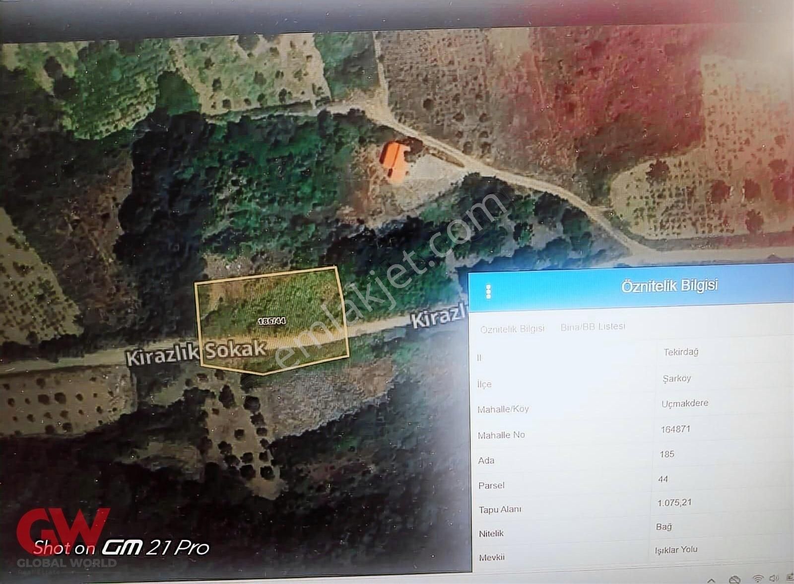 Gw Elite-t.dağ Şarköy Uçmakdere De Yola Cephe Satılık Bağ