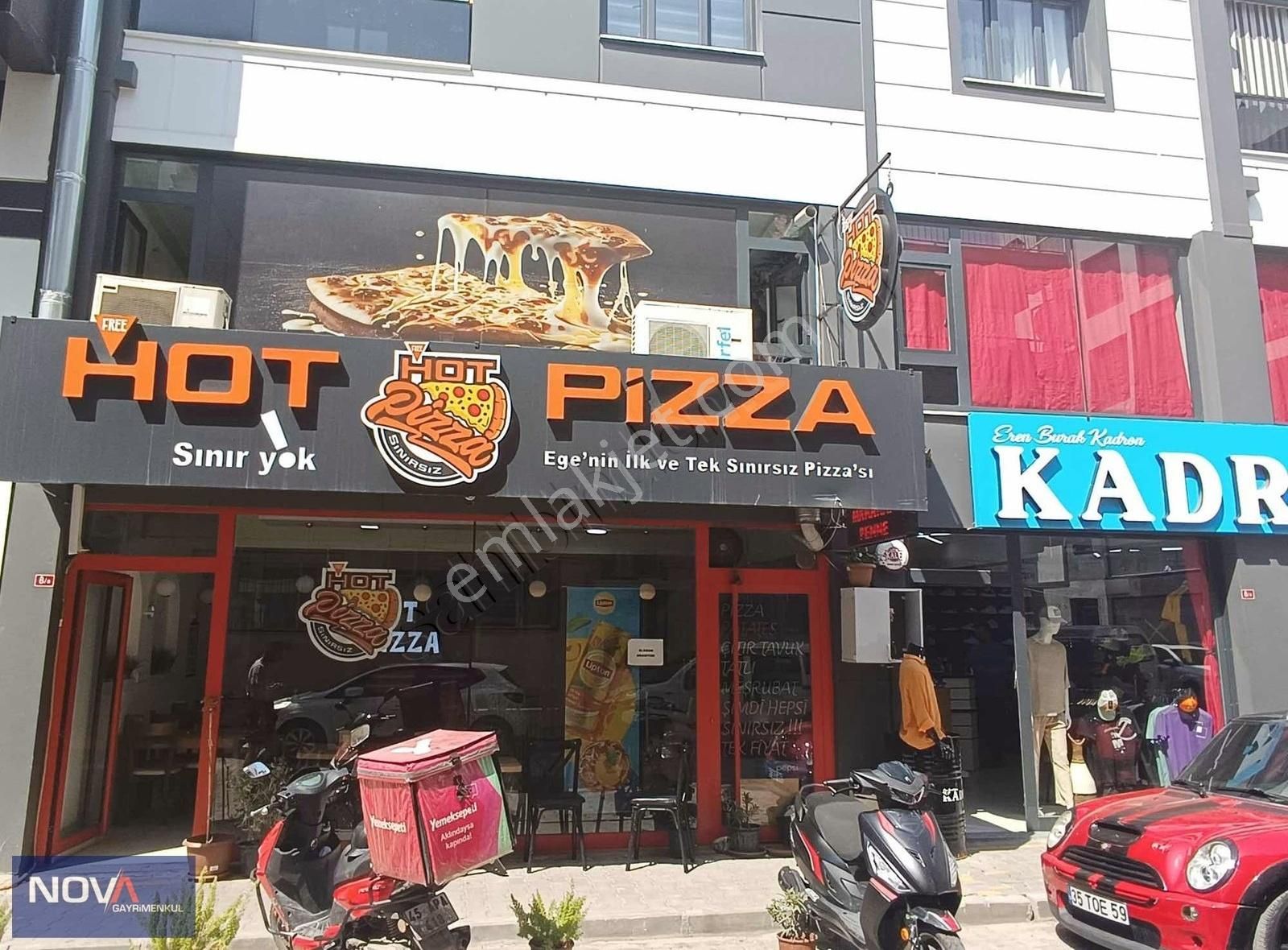Devren Kiralık Full Donanımlı Doğalgazlı Hazır Pizza Salonu