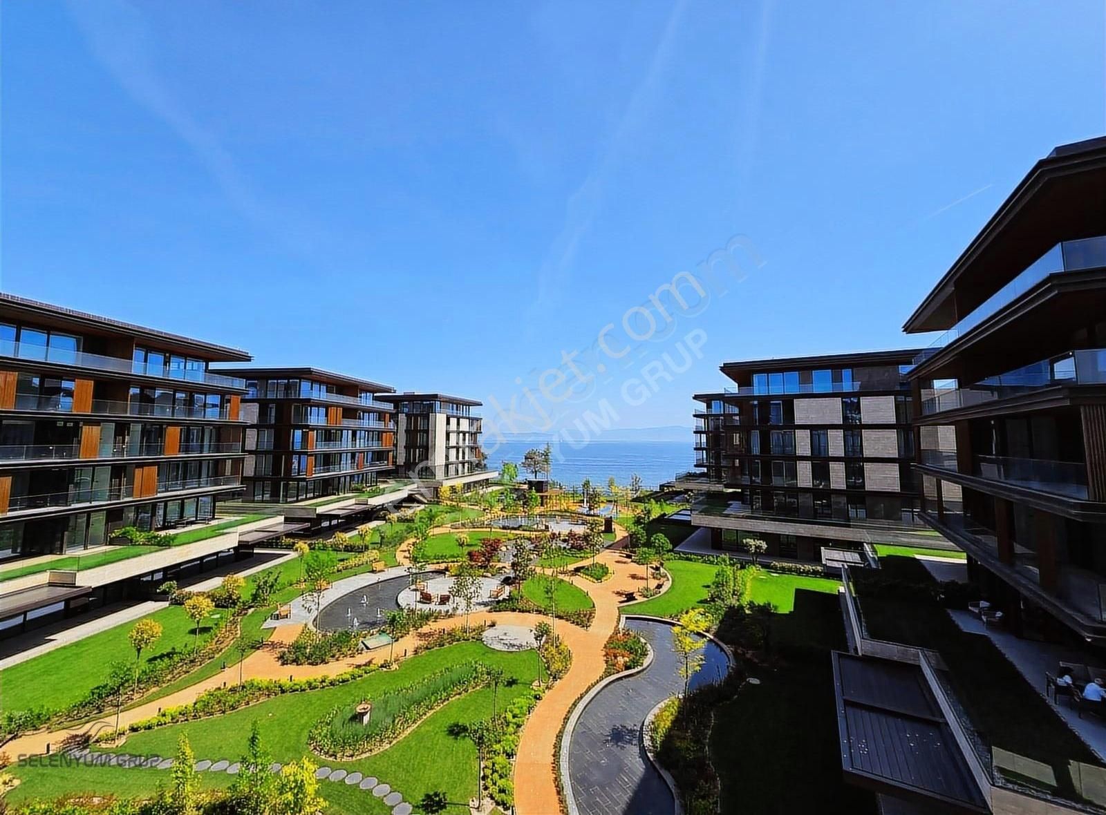 İstanbul'un Plajlı Tek Projesi Tuzla Vesen Yalılar 4.5+1 Kiralık
