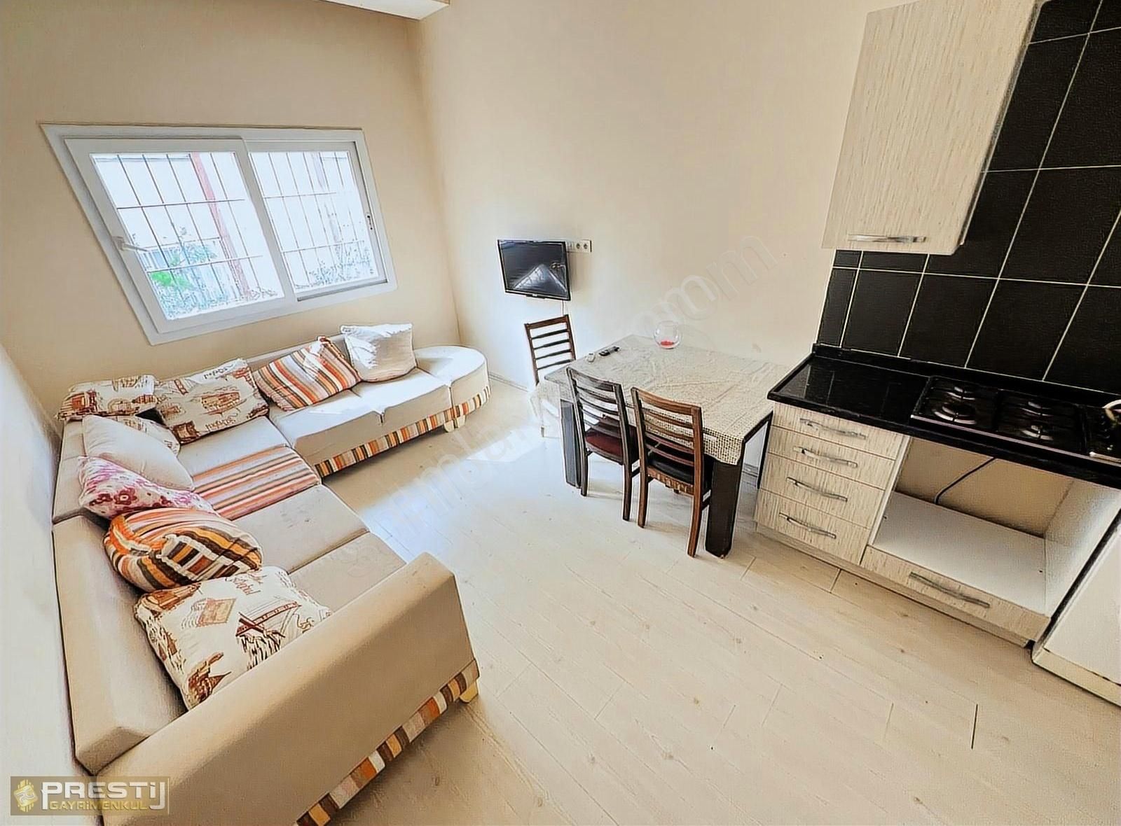 Prestij'den Çiftlikköyde Üniversite Civarı Full Eşyalı 1+1 Daire