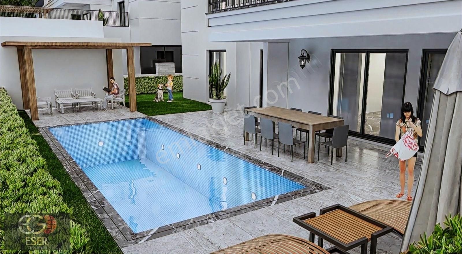 Eser'den Site İçi Müstakil Bahçeli Ve Havuzlu 265 M2 Emsalsiz D.
