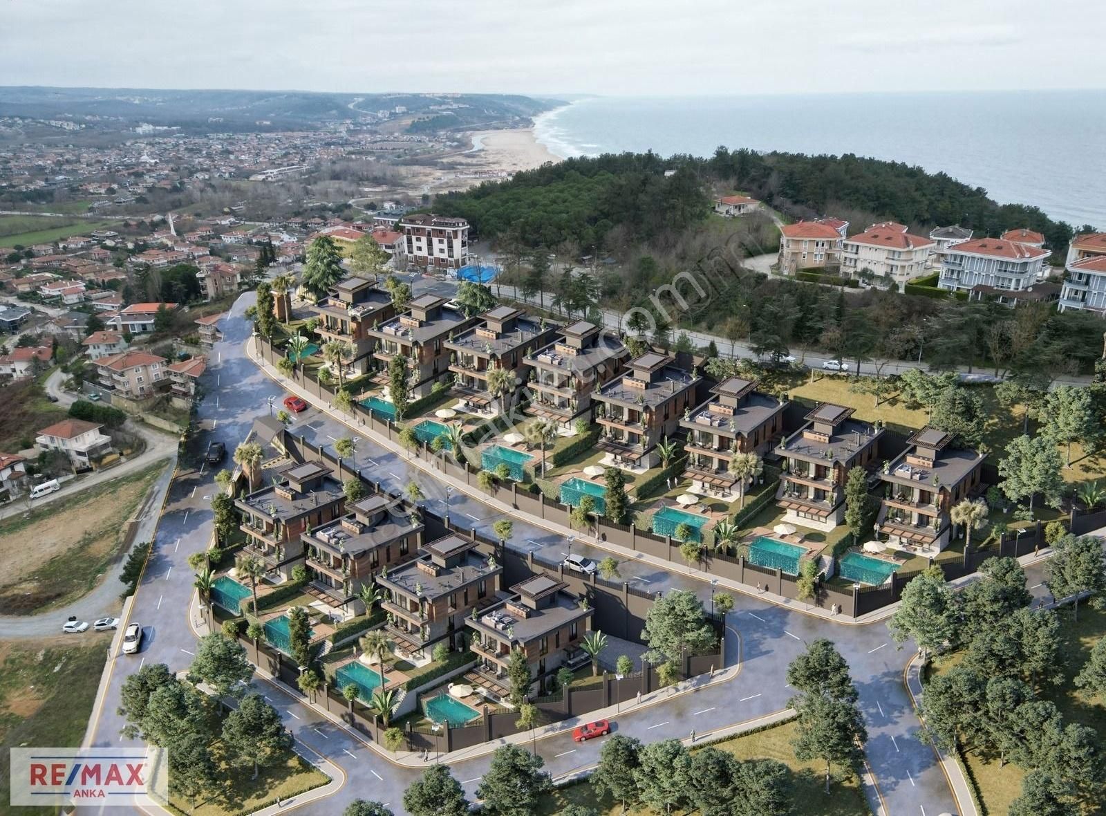 Remax Anka'dan Satılık Tripleks 4+2 Lüks Müstakil Villalar
