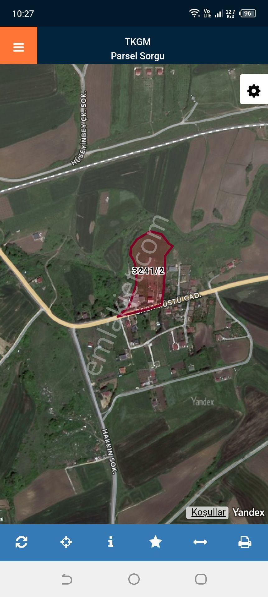 Ege Gayrimenkul'den Silivri Akören'de Satılık Tarla