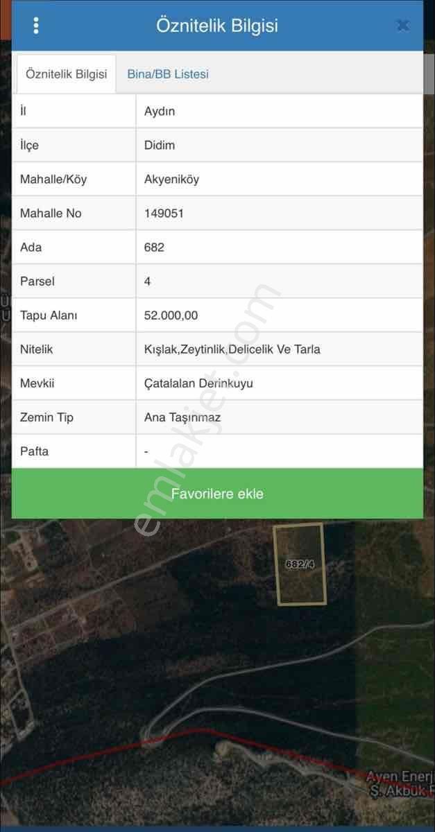 Akyenıköy’de Yatırımlık Fırsat! 260 M² Arsa Satılık