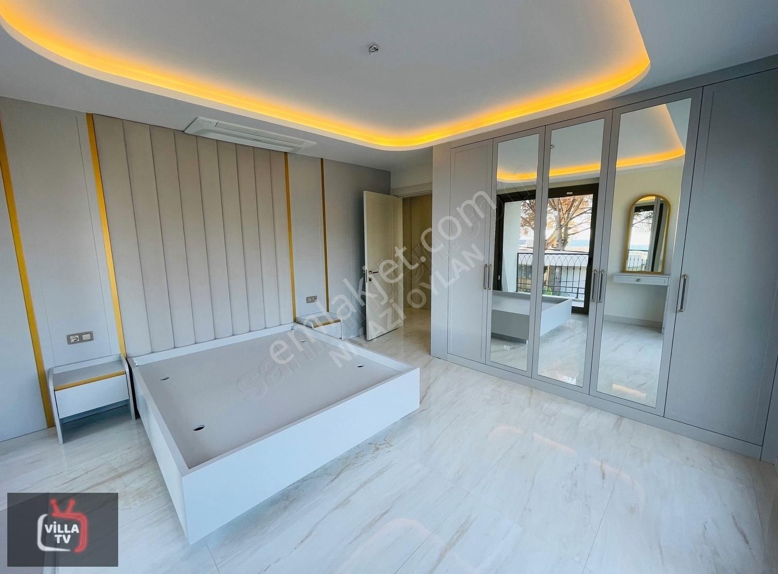 Plaja Sadece 50 Metre Özel Havuzlu Satılık Müstakil Ev - Görsel 11