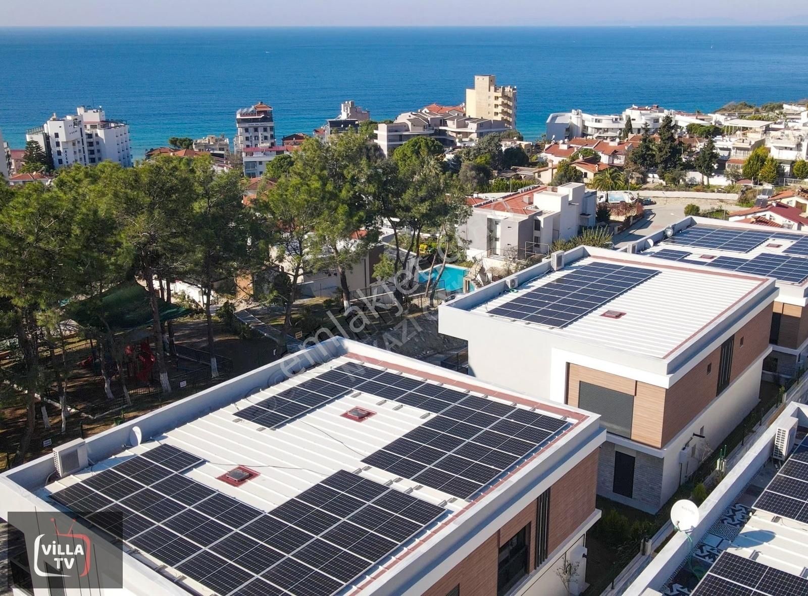 Villa Tv'den, Plaja 300m Oturmaya Hazır, Deniz Manzaralı Villa - Görsel 32