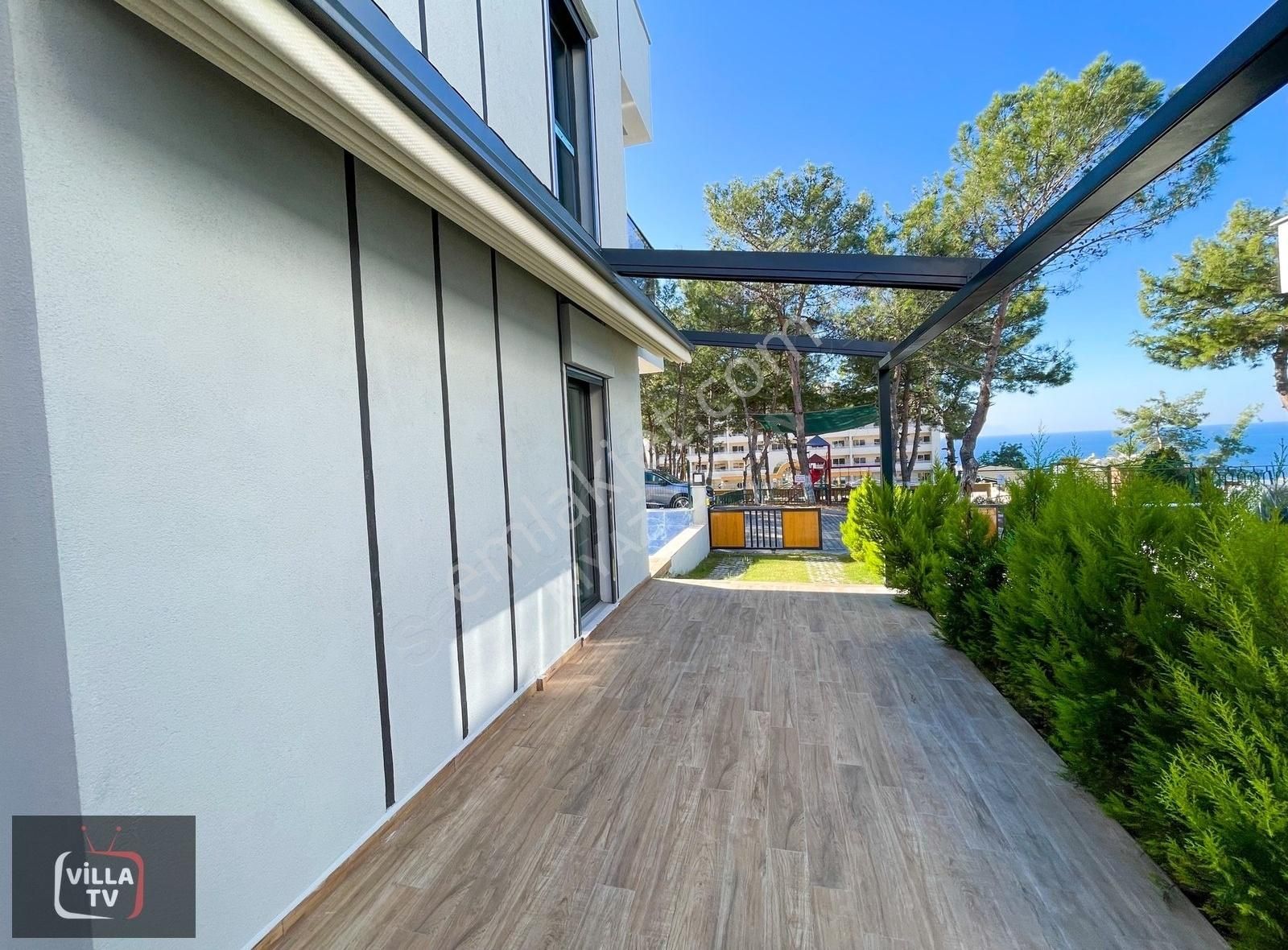 Villa Tv'den, Plaja 300m Oturmaya Hazır, Deniz Manzaralı Villa - Görsel 4