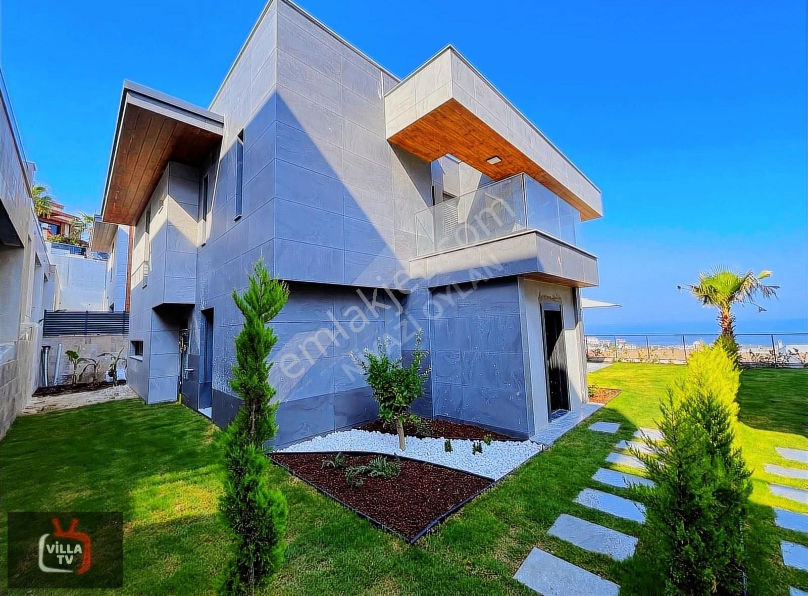 Deniz Manzaralı+kapalı Otopark+kapalı Açık Havuz+müstakil Villa - Görsel 3