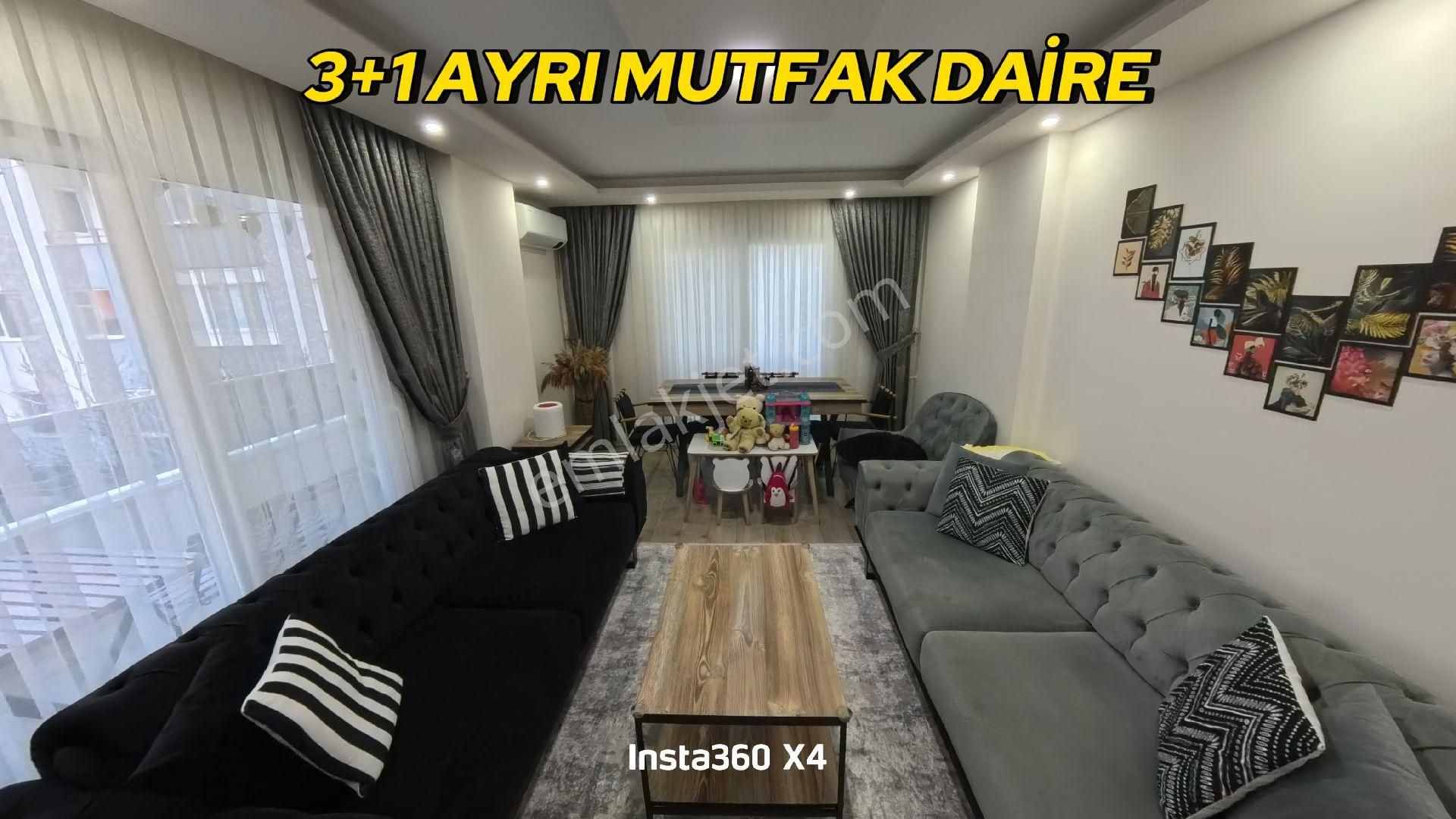 Aydın Didim'de Merkezi Konumda 3+1 Ayrı Mutfak Daire