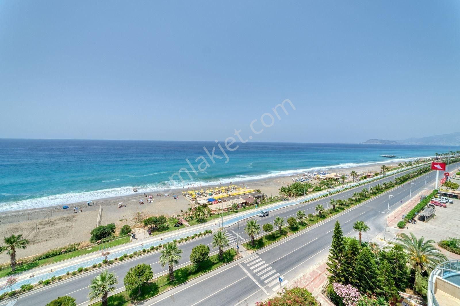 Alanya'nın En Güzel Denize Sıfır 3+1 Penthouse Dairesi Müthiş Manzara!!