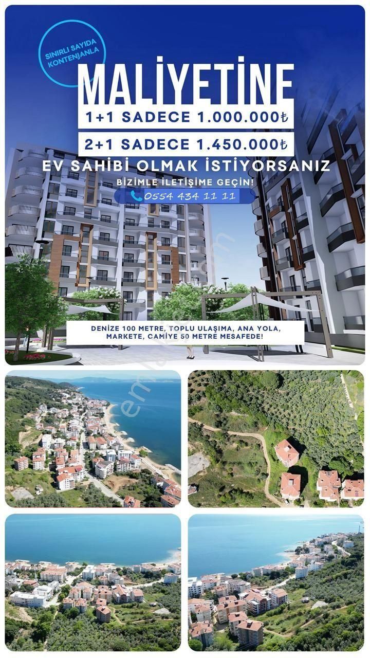 Yalova Armutlu'da Projeden Satılık Daire