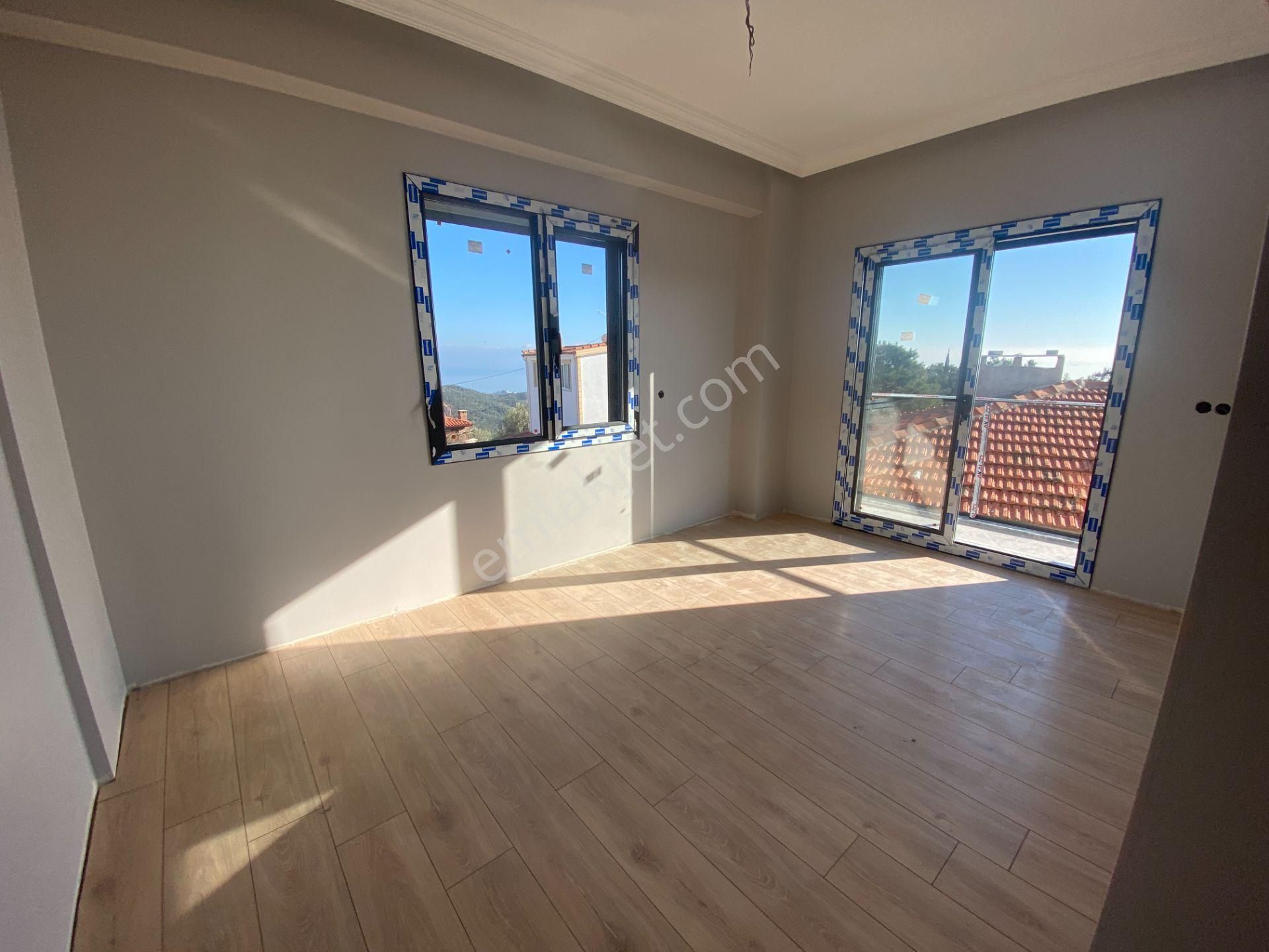 Altınoluk İlkbahar'dan Muadili Olmayan Deniz Manzaralı Triplex Villalar - Görsel 21