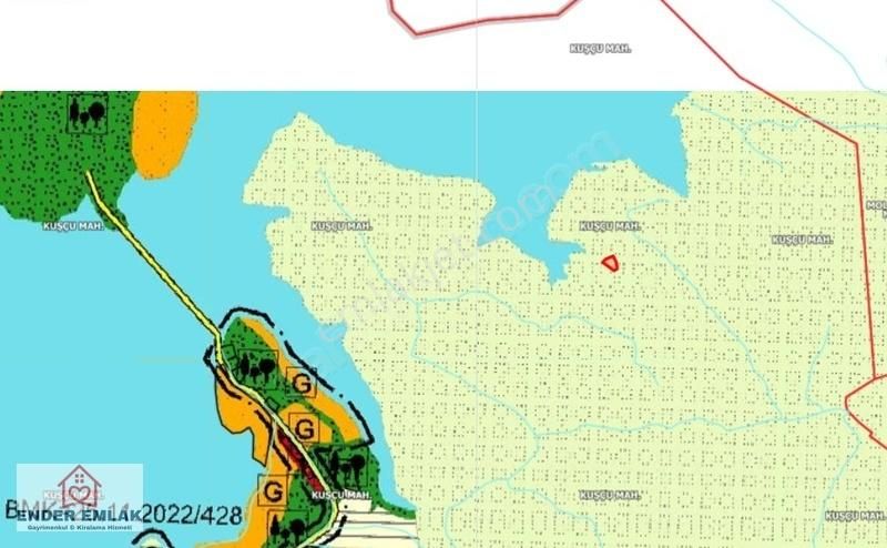 Acil Kuşçu Da Satılık Tek Tapu 1539 M2 Bağ - Görsel 5