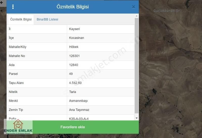 Höbek Mahallesi 4542 M2 Yatırıma Uygun Satılık Tarla