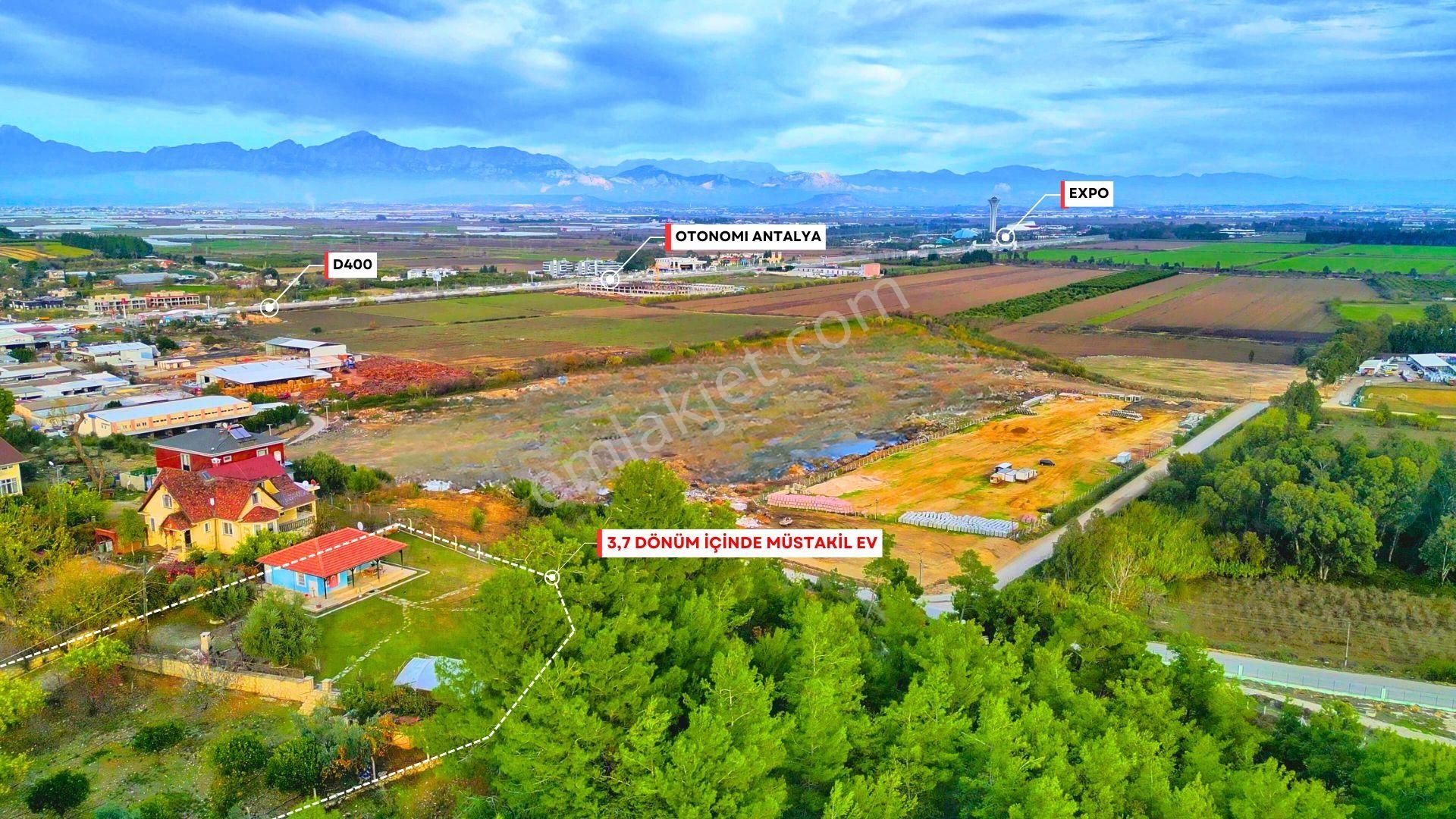 Hacıaliler'de 3,7 Dönüm Arazi İçinde Deniz Manzaralı Müstakil Ev - Görsel 15