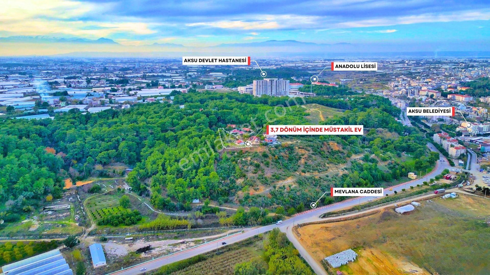 Hacıaliler'de 3,7 Dönüm Arazi İçinde Deniz Manzaralı Müstakil Ev - Görsel 7