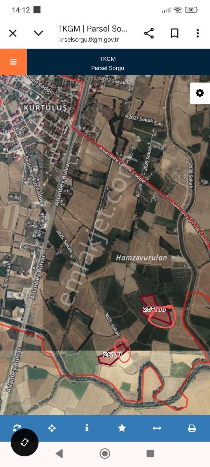 Kurtuluş Mahallesi Nde Satlık Tarla
