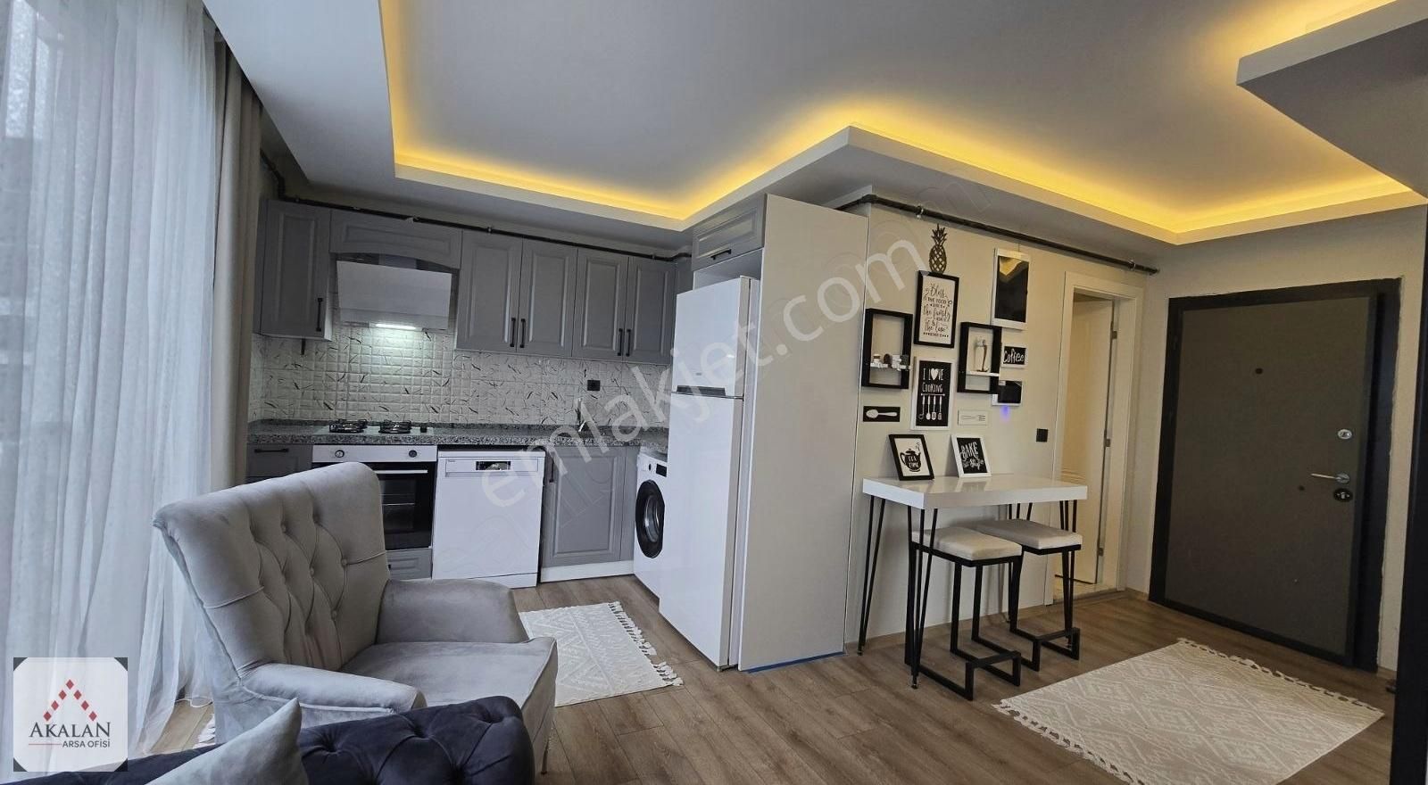 Atakum Korfezde Ful Esyalı Satılık 1*1