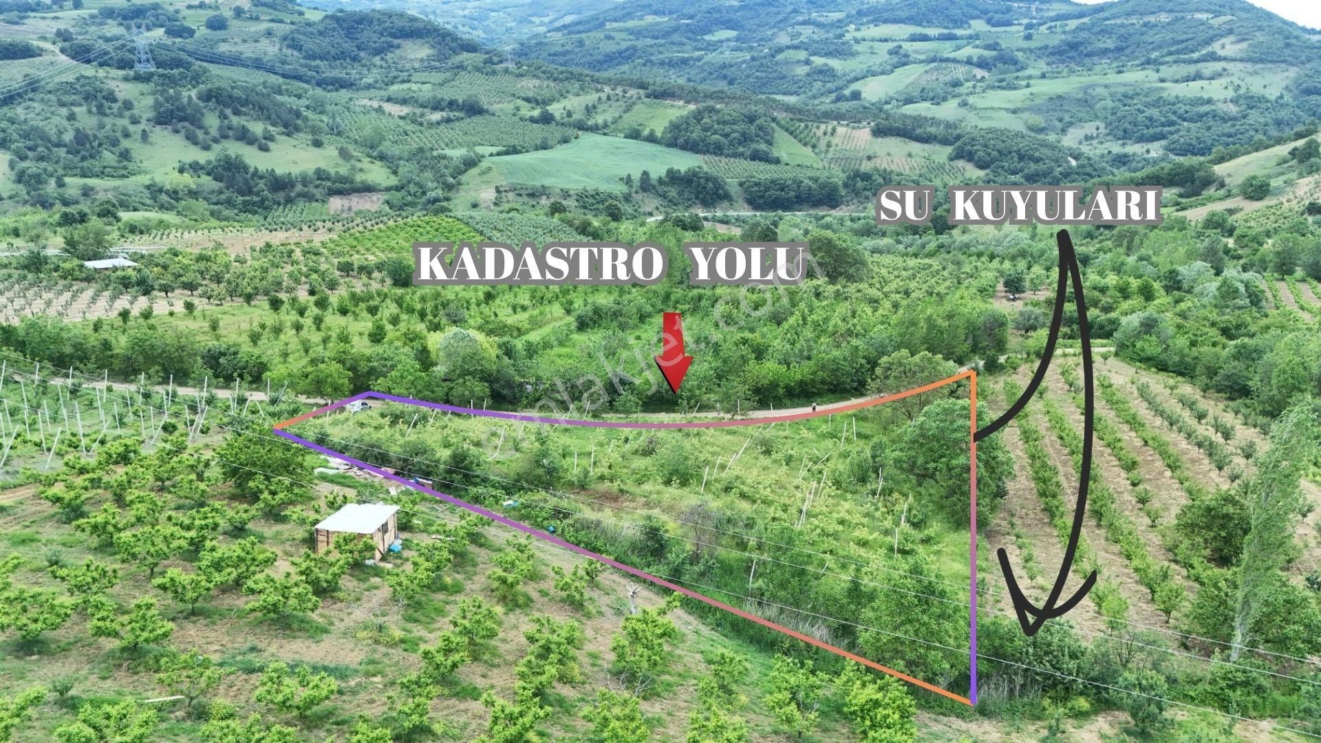 Bursa İnegöl'ün Doğanyurdunda Müthiş Manzaralı Satılık Bahçe