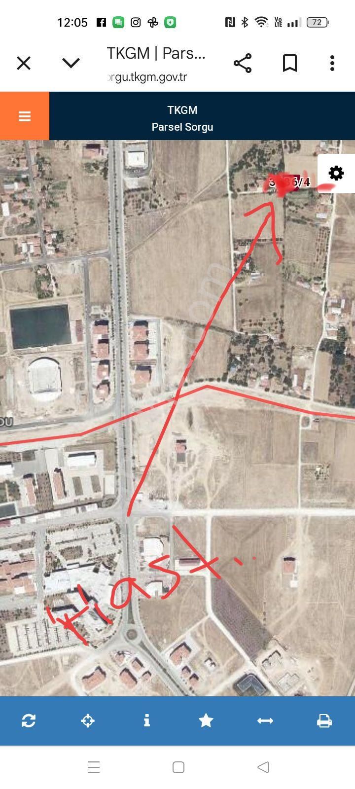 Atakent Mahallesi Nde Satılık Konut İmarlı Köşe Parsel