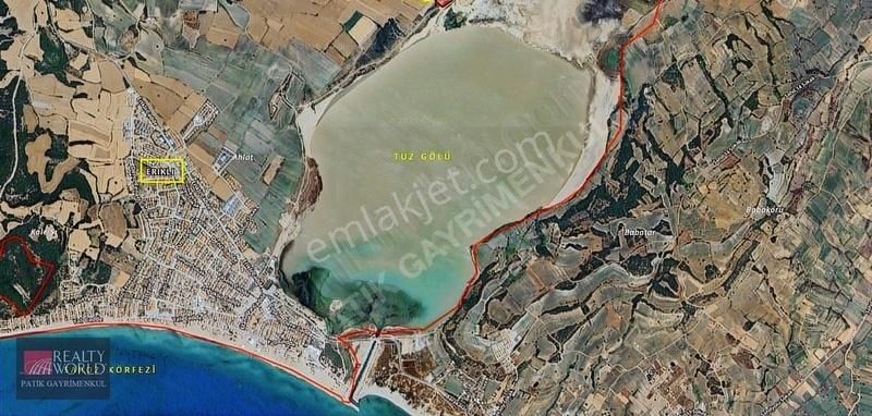 Keşan Erikli'de Göl Ve Deniz Manzaralı 6600m2 Satılık Arazi