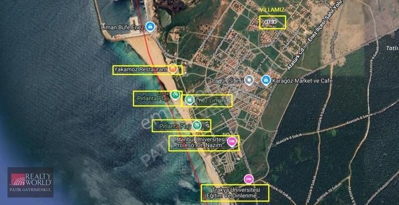 Enez Trapez'de Muhteşem, Konforlu Lüks Villa