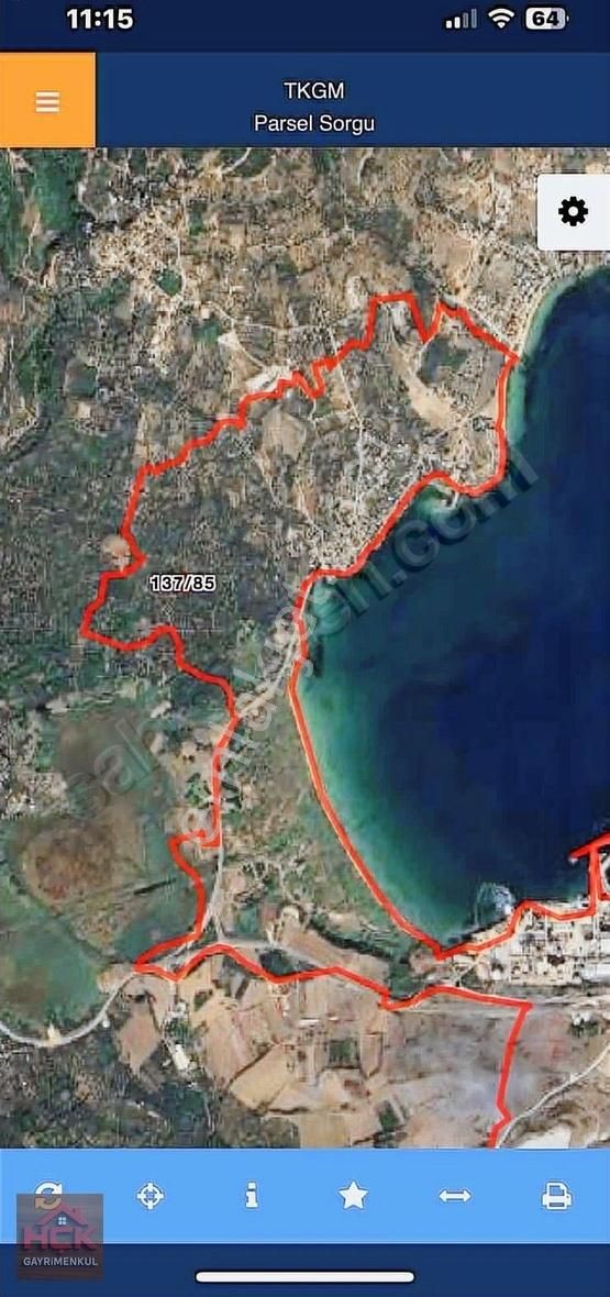 Hçk Gayrimenkul' Den Muhteşem Deniz Manzaralı Satılık Zeytinlik