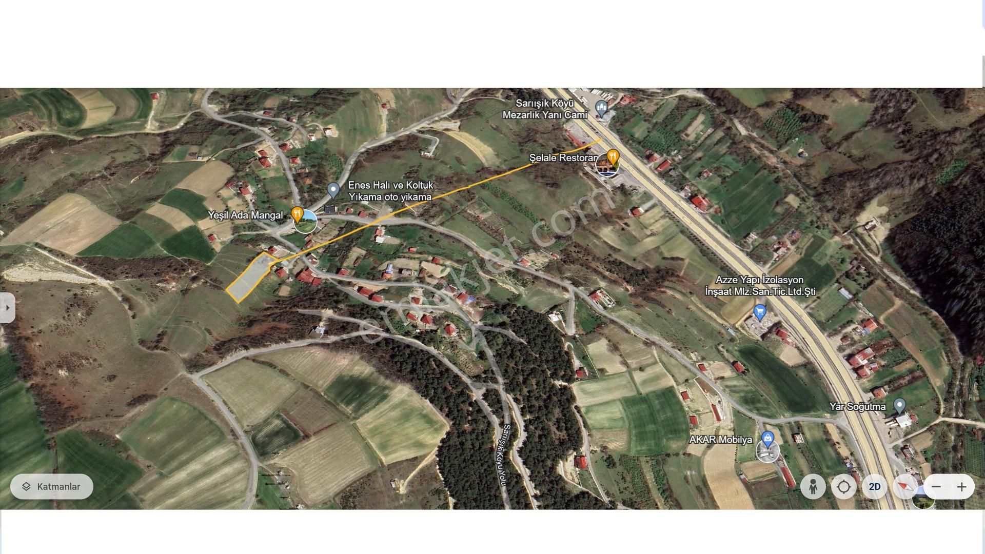 Lider'den Samsun Atakum Sarıışık Köyünde 2.225 M2 Tarla Tek Tapu - Görsel 7