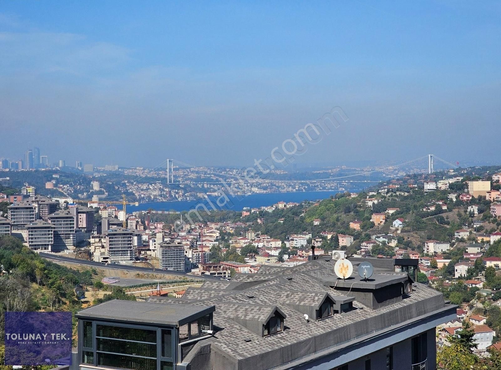 Müstakil Blokta Boğaz Manzaralı Sıfır Lüks 3+1 Daire