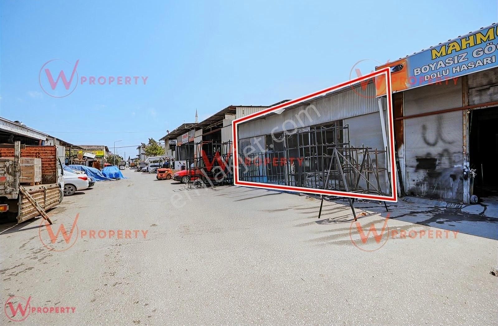 W Property Tırmıl Sanayide Asma Katlı Satılık Dükkan