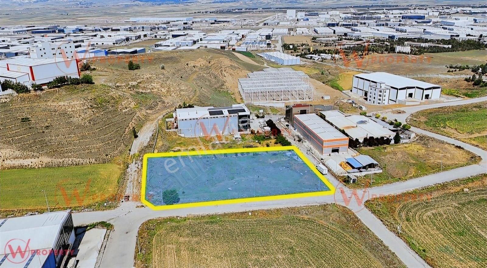 W Property'den Kazan Saray Osb'de Sanayi İmarlı 5.000 M2 Arsa