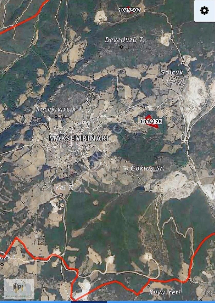 Maksempınar Mah. Doğa Manzaralı Yatırımlık Hoby Bahçeleri
