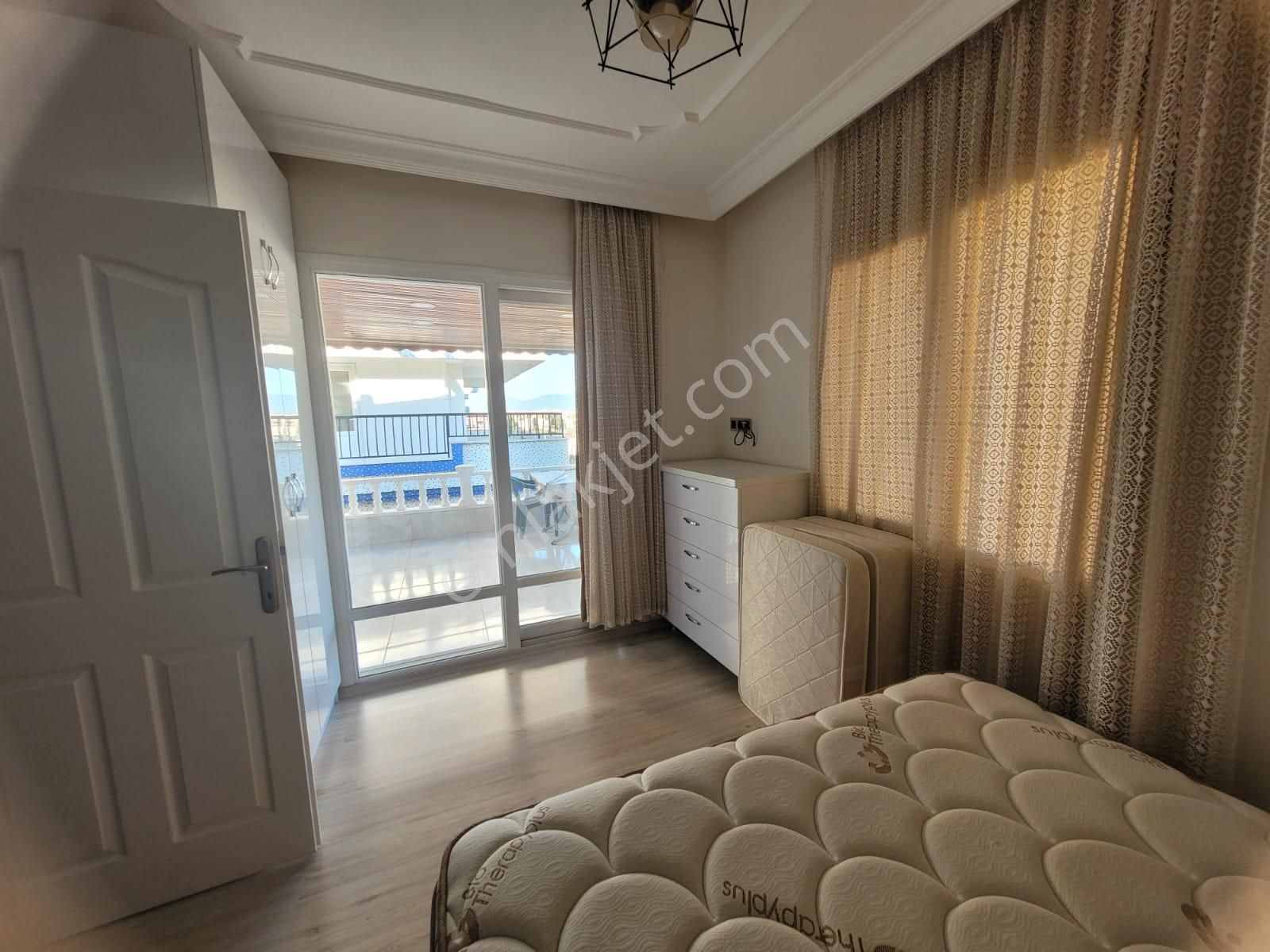 Didim İdeal Konumda Mustakil Havasında Satılık Bakımlı Dubleks Daire - Görsel 12