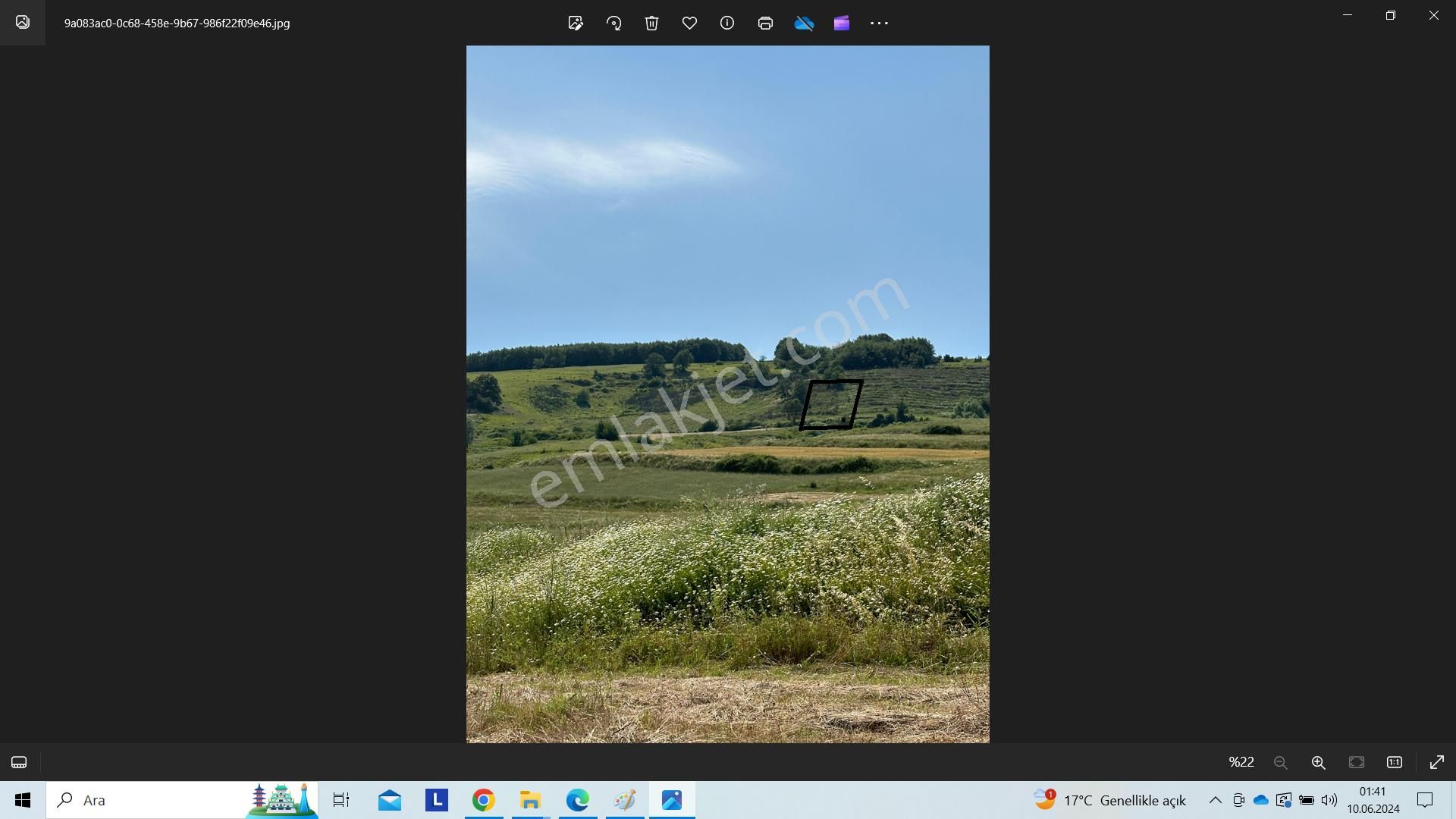 Lider'den Samsun Atakum Sarıışık Köyünde 6129 M2 Tarla Tek Tapu - Görsel 4