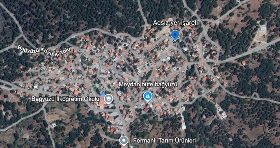 Balıkesir Ayvalık Bağyüzü Mahallesi'nde Köy İçinde Satılık Arsa