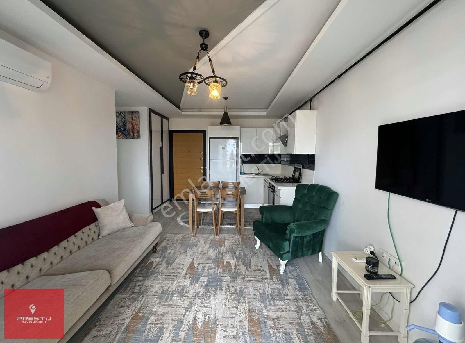 Prestijden 8 Katlı Full Eşyalı İskanlı Kiracılı Satılık Lüks 1+1