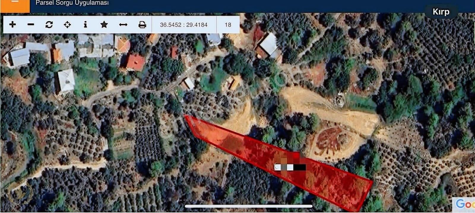Seydikemer Yaka Köyü Doğa İçinde 3200mt Müstakil Tarla Satılık