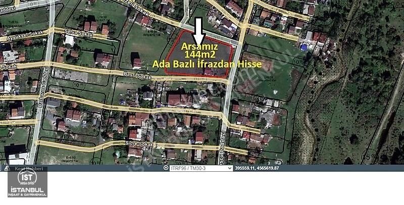 İmrahor.da Ali Kuşçu Caddesine Cephe 144m2 Konut Projeli Arsa