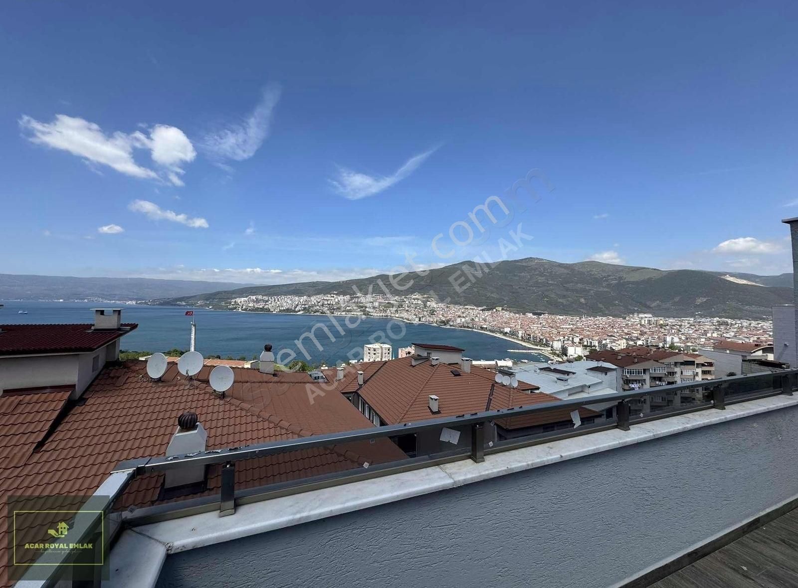 Royal'den Hisartepe'de Deniz Manzaralı Satılık 5+2 Dublex