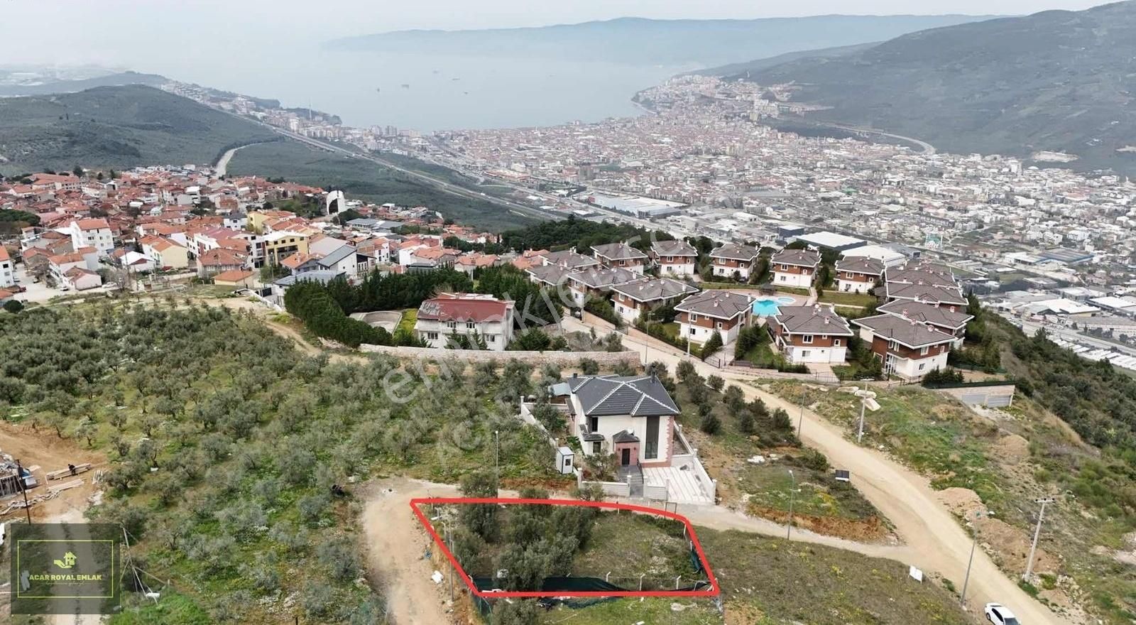 Royal'den Umurbey'de Deniz Manzaralı İmarlı Satılık Arsa