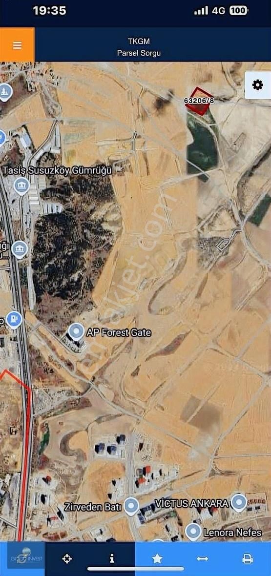 Susuz İmarda 4+1 Ev Getirili Satılık 260m2 Arsa