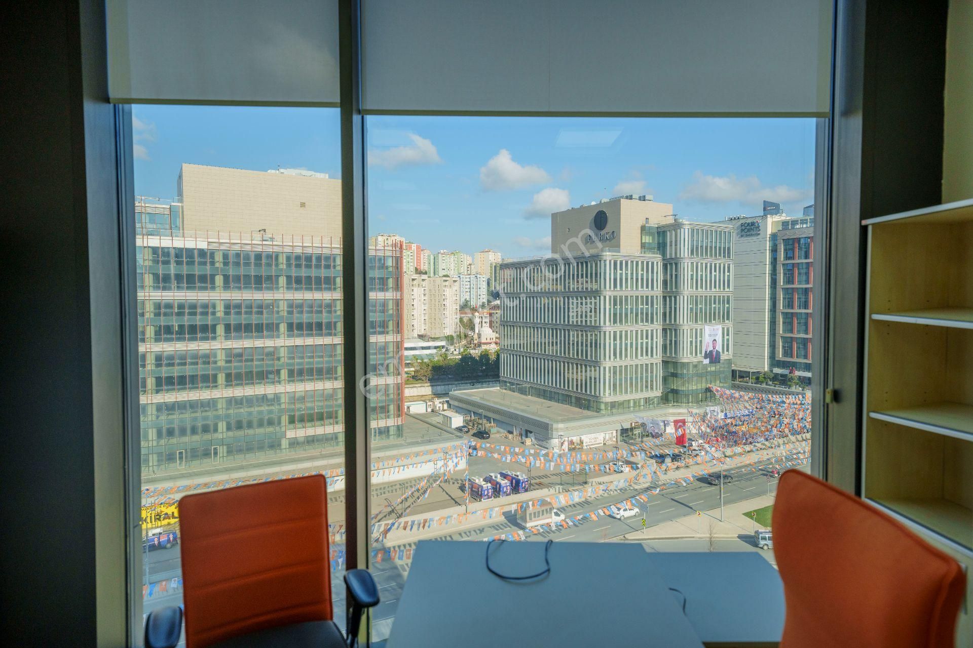 Dekorasyonlu 840m2 Prestijli Hazır Tam Plaza Katı Ofisi - Remax - Görsel 25