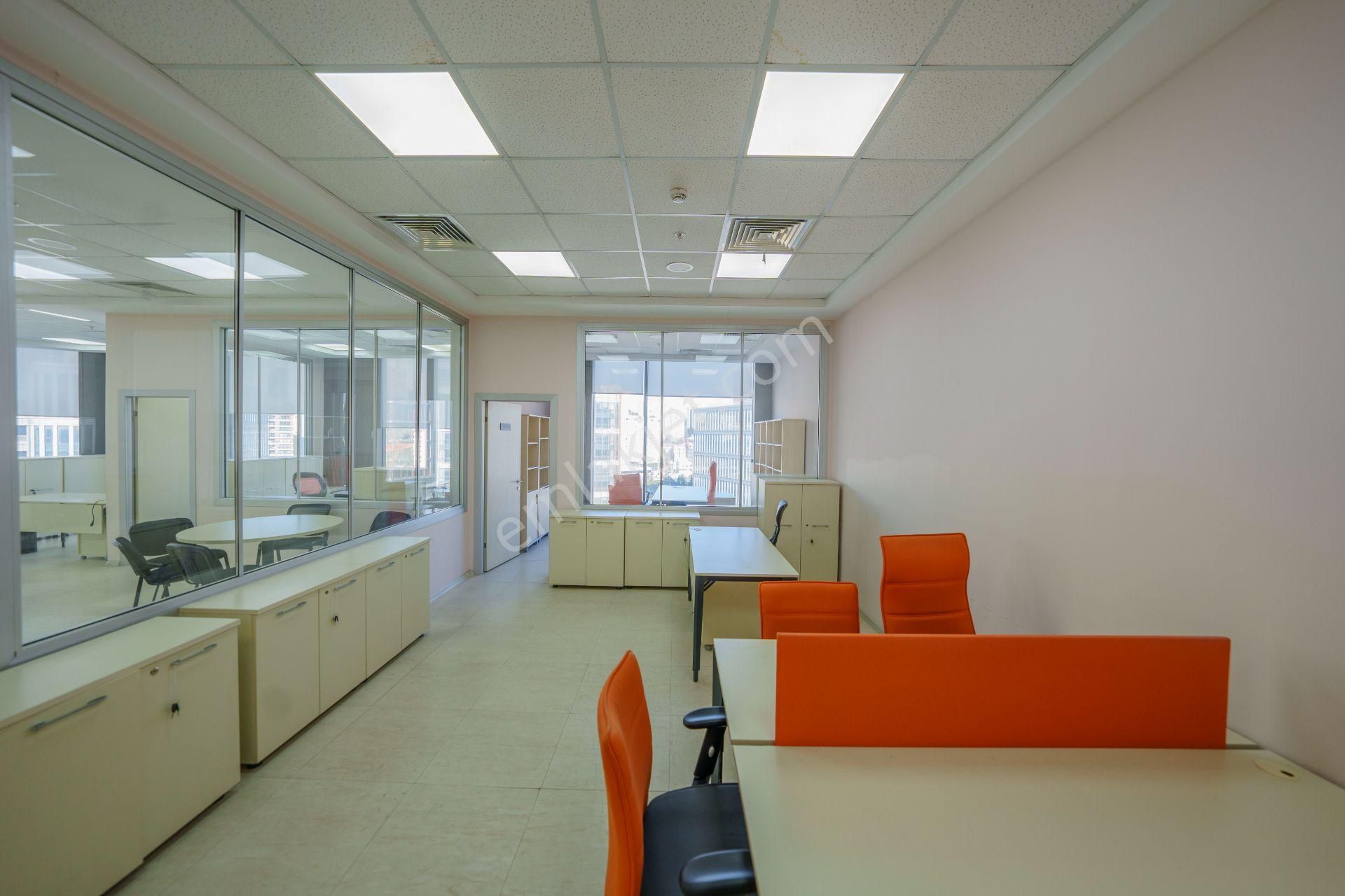 Dekorasyonlu 840m2 Prestijli Hazır Tam Plaza Katı Ofisi - Remax - Görsel 21