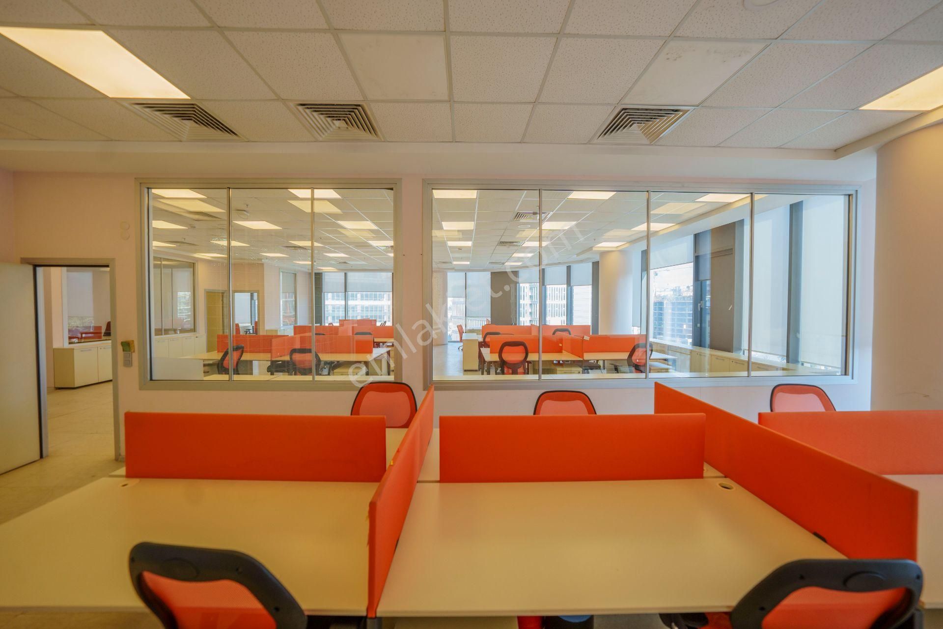 Dekorasyonlu 840m2 Prestijli Hazır Tam Plaza Katı Ofisi - Remax - Görsel 30