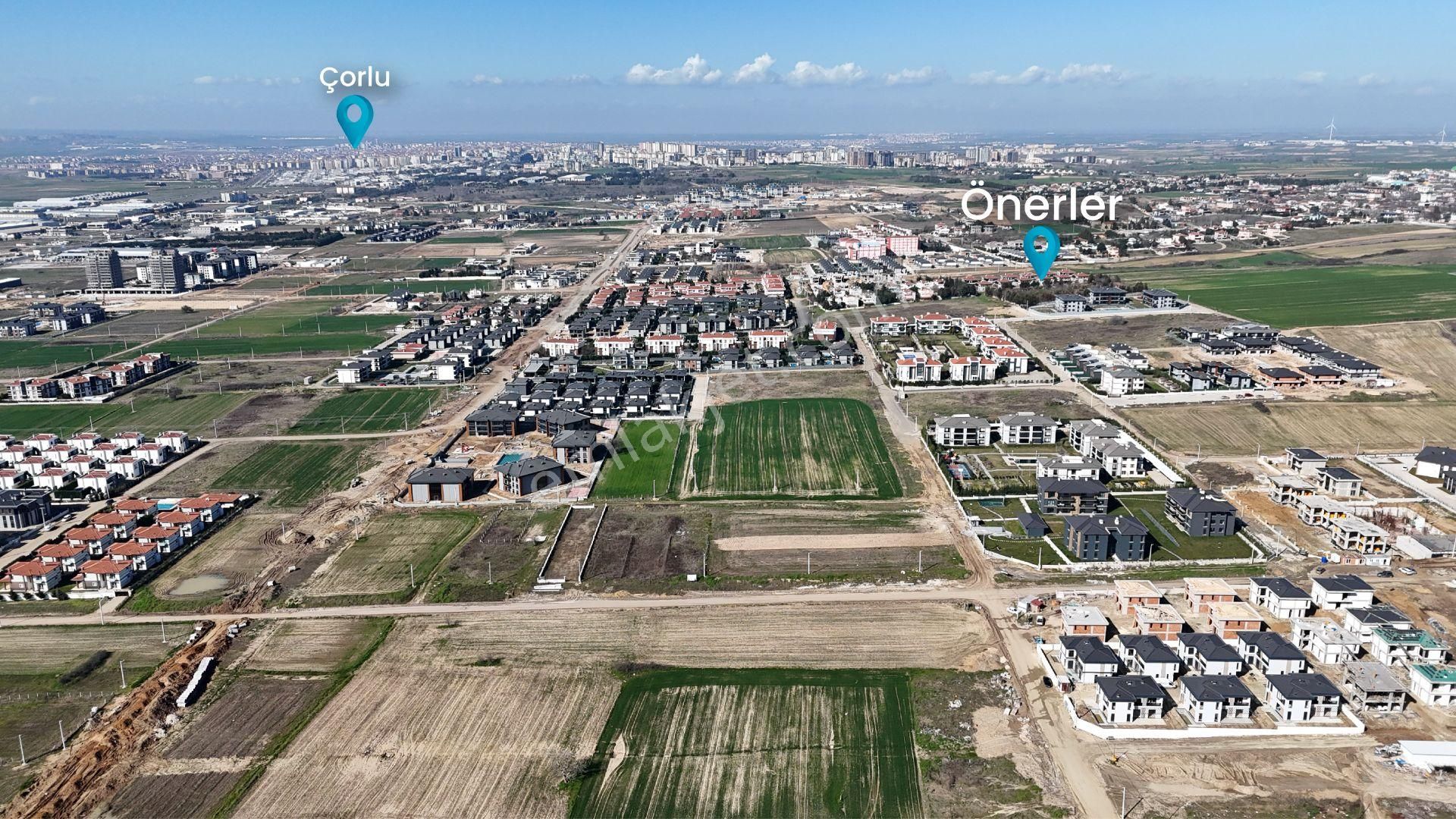 Çorlu Önerler Villa Bölgesi 1.100 M2 Tek Müstakil Parsel (remax) - Görsel 6