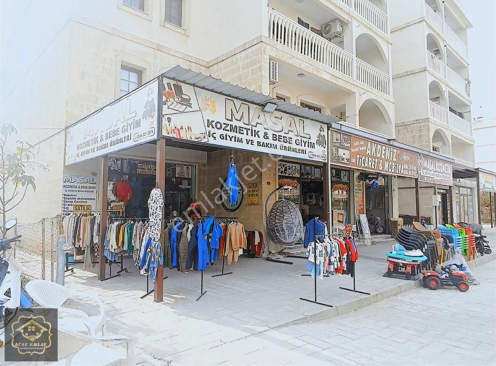 Acar Emlaktan Satılık Şirin Blv Üstü Tokide 60m2 Dükkan Mağaza