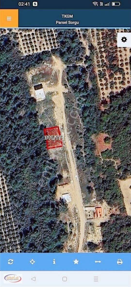 Antalya Manavgat Taşağılda Satılık İmarlı Arsa