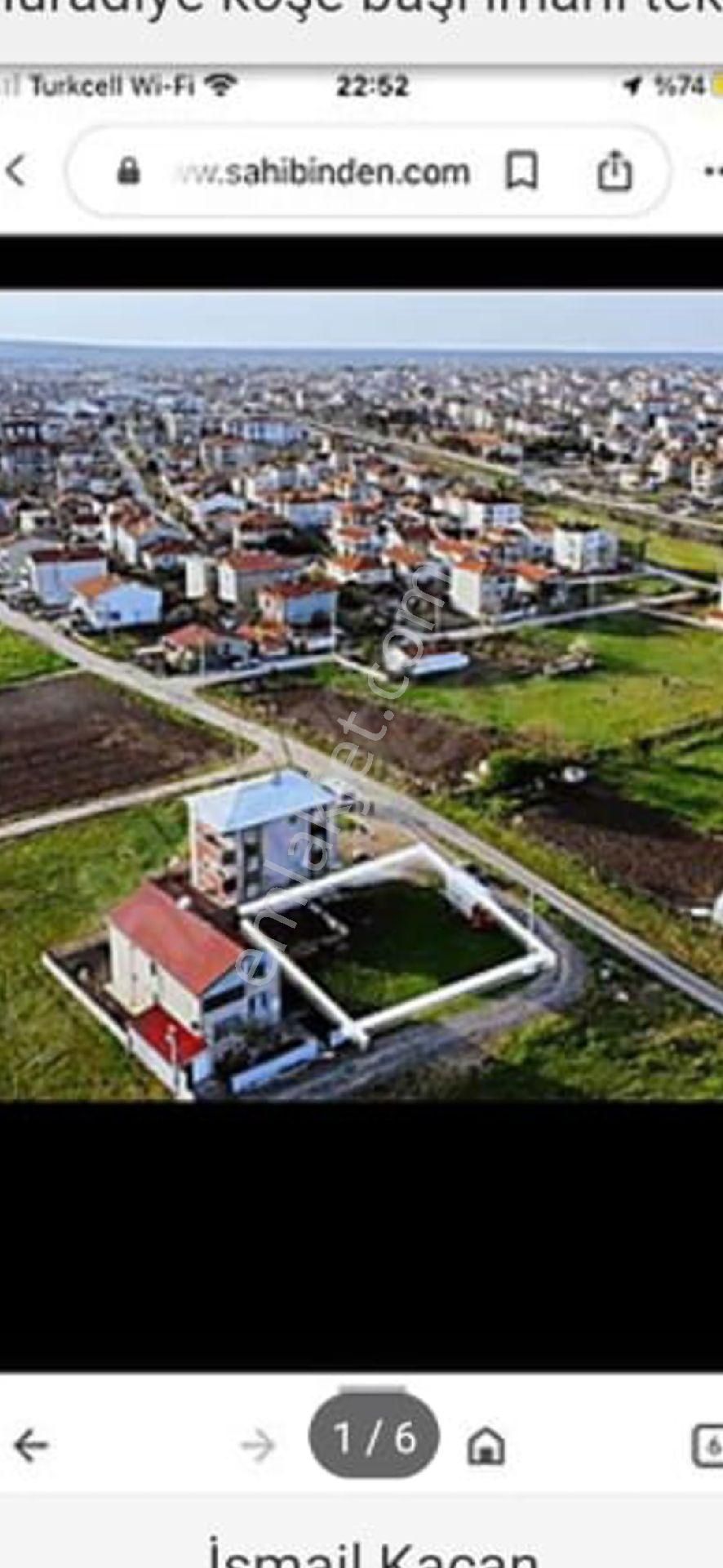 Tekirdağ Muratlı Muradiye Mh Müstakil Tapu Köşe Parsel Hemen Ev Yapmaya Hazır
